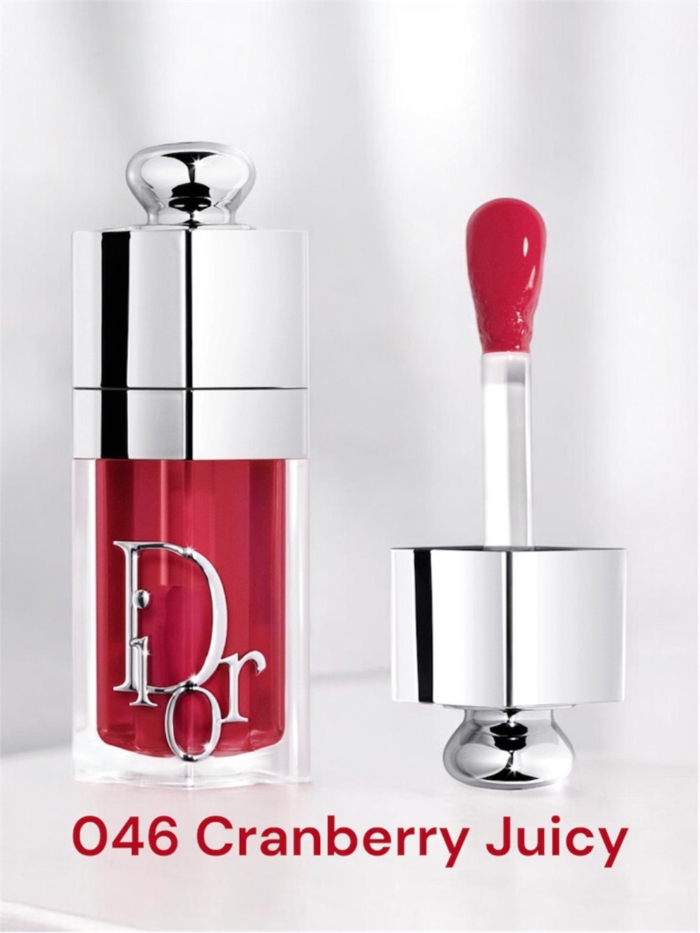 Dior Addict Lip Glow Oil Reacts With PH Lip - 046 Cranberry Juicy W/Box NWOT